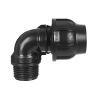 Koleno 90° s vonkaj. závitom32x3/4" plastové pre PE rúry